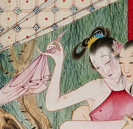 临汾-迫于无奈胡也佛画出《金瓶梅秘戏图》，却因此成名，其绘画价值不可估量